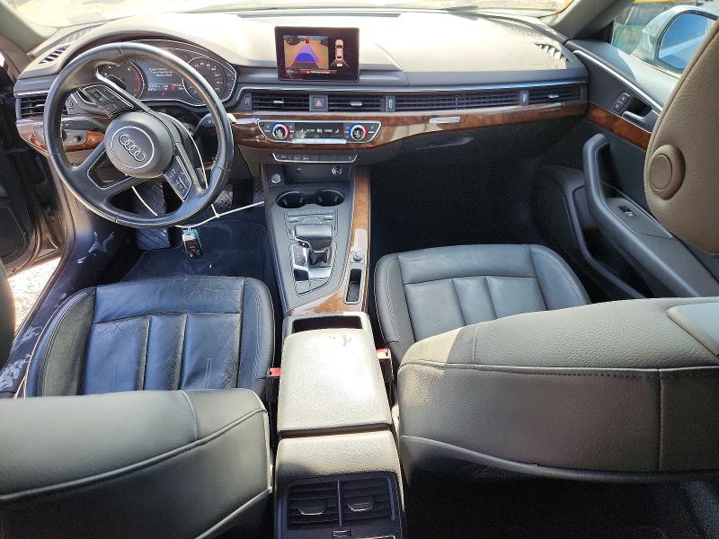 2019 Audi A5 VIN WAUANCF53KA062741 COPART salvage auction — FRONT END, Wv - Certificate Of Title (P), sold $3,300 on 2026-07-23 (photo 8)