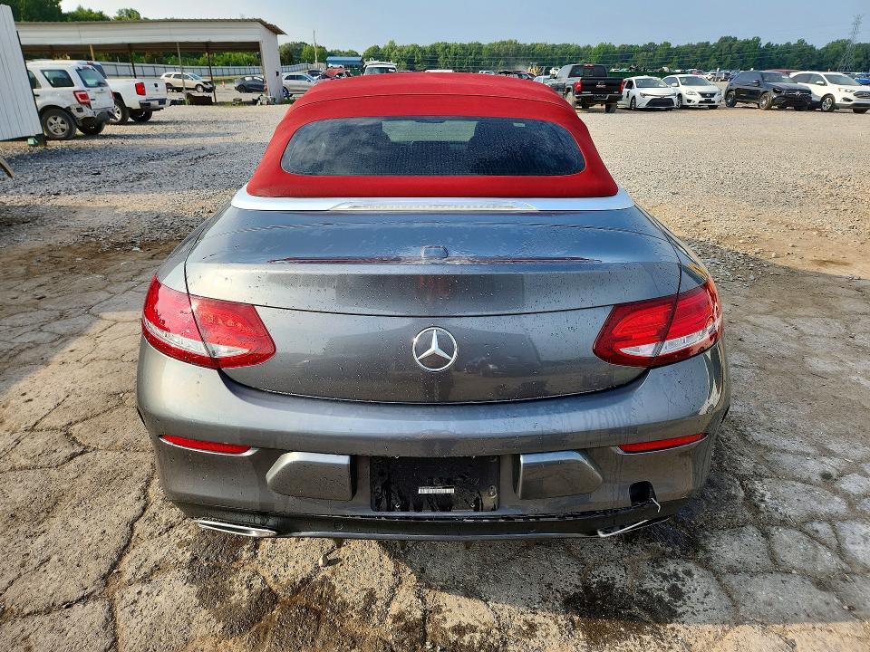 2017 Mercedes-benz C-klasse VIN WDDWK4JB9HF426151 COPART salvage auction — FRONT END, Tn - Salvage Certificate, sold $7,100 on 2026-08-20 (photo 6)