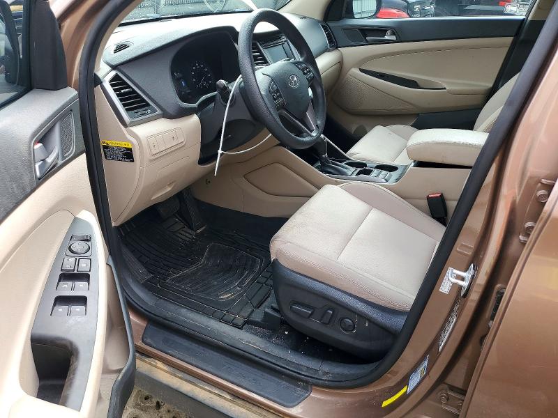2016 Hyundai Tucson VIN KM8J33A40GU204326 COPART salvage auction — MINOR DENT/SCRATCHES, GA - CERTIFICATE OF TITLE, sold $3,100 on 2026-07-23 (photo 8)