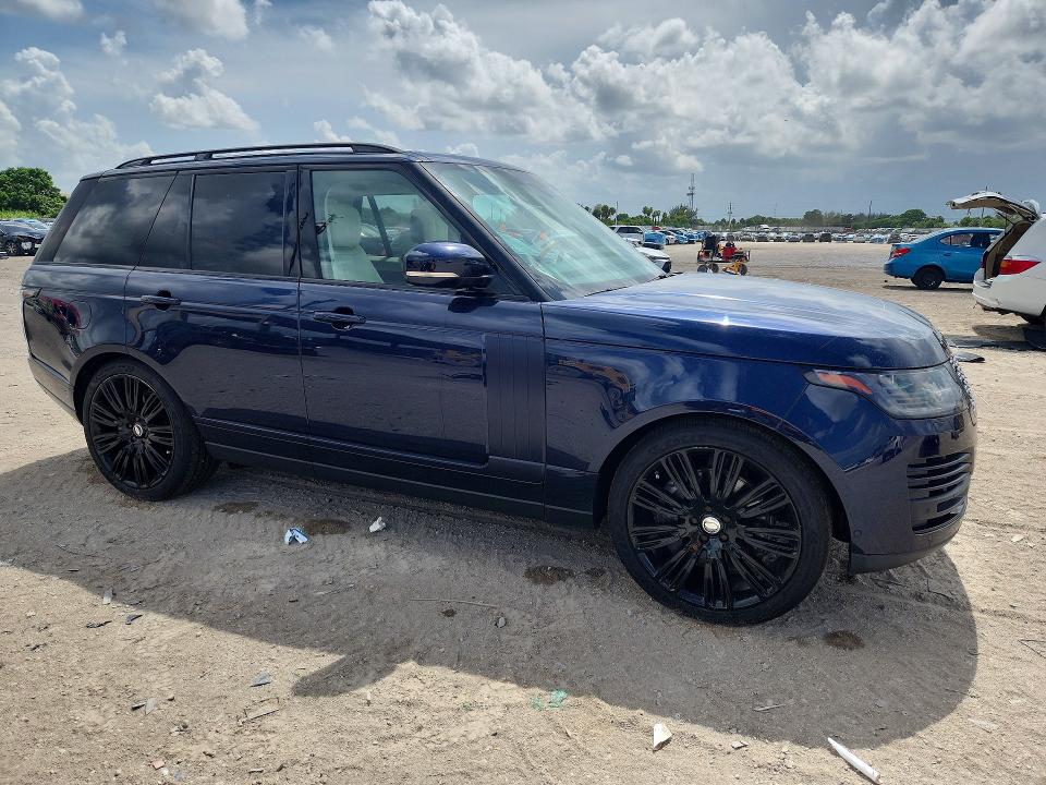2018 Land rover RANGE ROVER VIN SALGS2SV9JA386337 COPART salvage auction — MINOR DENT/SCRATCHES, Nc - Certificate Of Title, sold $13,300 on 2026-07-16 (photo 4)