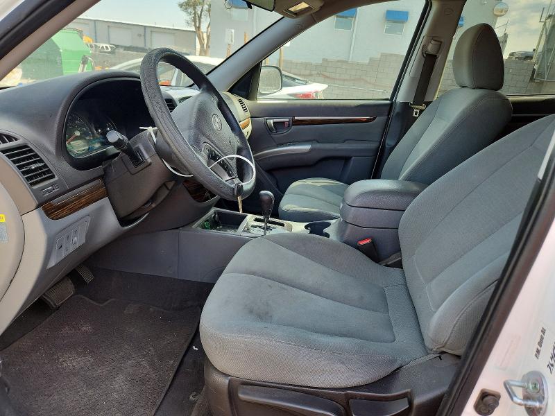 2012 Hyundai Santa fe VIN 5XYZGDAB6CG124024 COPART salvage auction — FRONT END, Nm - Certificate Of Title, sold $1,300 on 2026-07-13 (photo 7)