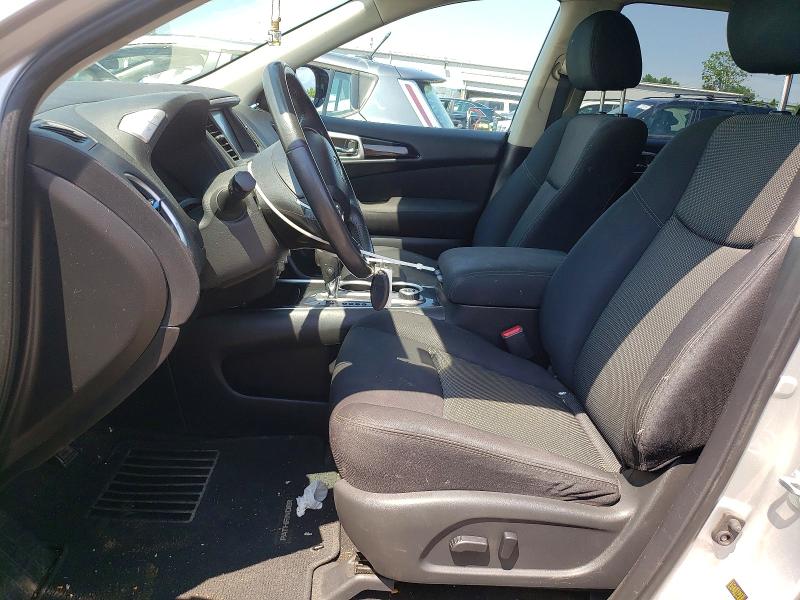 2017 Nissan Pathfinder VIN 5N1DR2MM0HC693190 COPART salvage auction — FRONT END, Ct - Cert Of Title-Rebuilt Salvage, sold $850 on 2026-07-31 (photo 7)