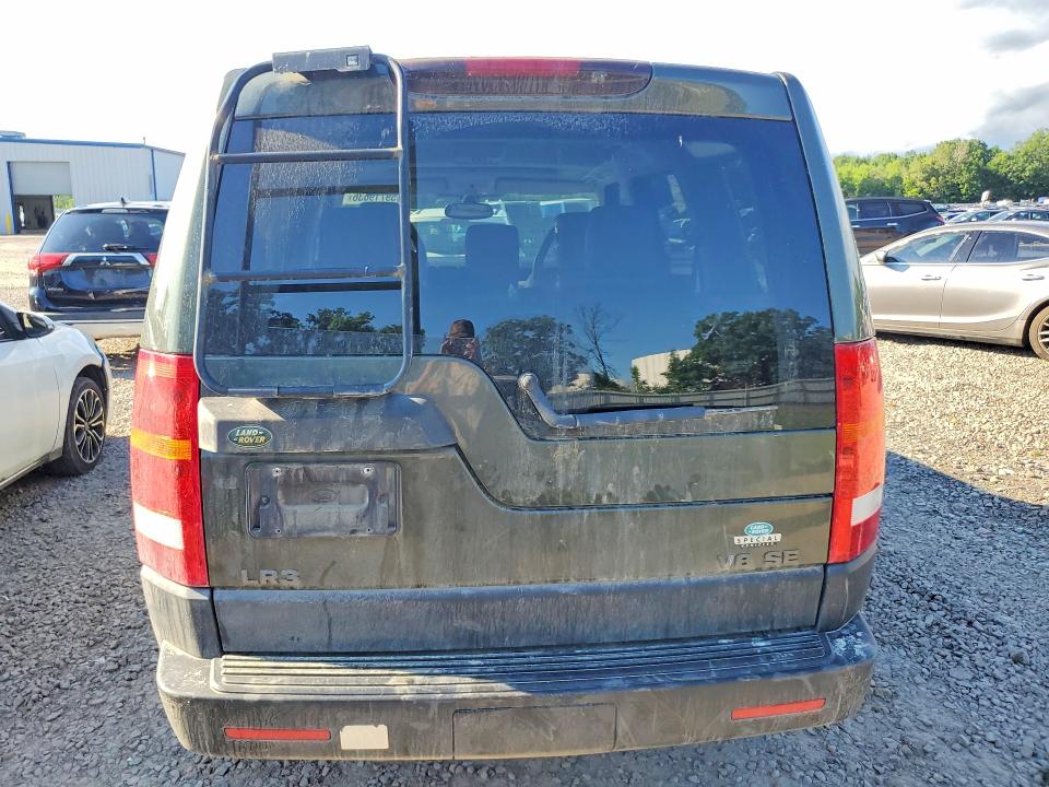 2005 Land rover Lr3 VIN SALAD25465A325181 COPART salvage auction — MECHANICAL, Ny - Mv-907A Salvage Certificate, sold $250 on 2026-07-13 (photo 6)