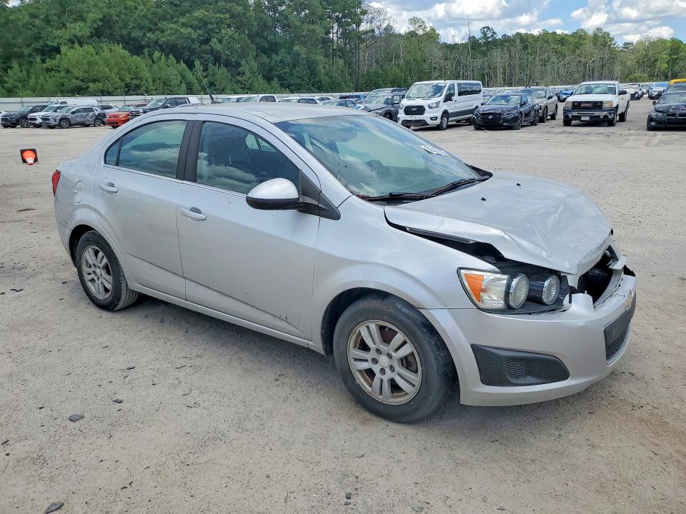 2014 Chevrolet SONIC VIN 1G1JC5SH4E4239250 COPART salvage auction — FRONT END, Sc - Certificate Of Title, sold $575 on 2026-07-27 (photo 4)