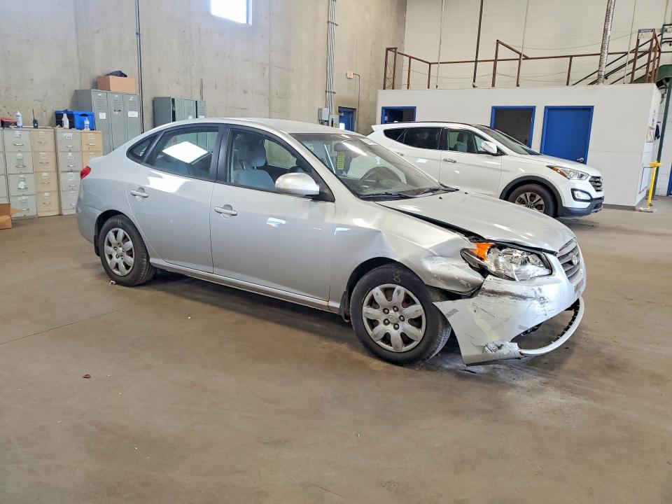 2008 Hyundai Elantra VIN KMHDU46D18U445340 COPART salvage auction — FRONT END, MN - CERT OF TITLE-PRIOR SALVAGE, sold $425 on 2026-07-14 (photo 4)