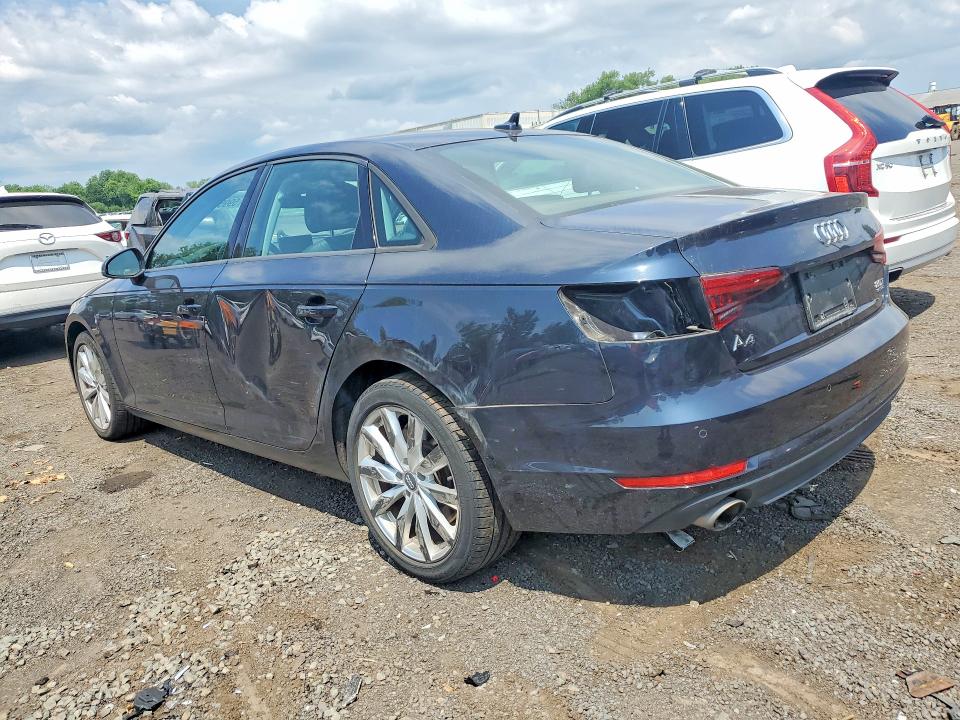 2017 Audi A4 VIN WAUANAF4XHN005143 COPART salvage auction — SIDE, Ct - Cert Of Title-Salvage, sold $6,800 on 2026-07-17 (photo 2)
