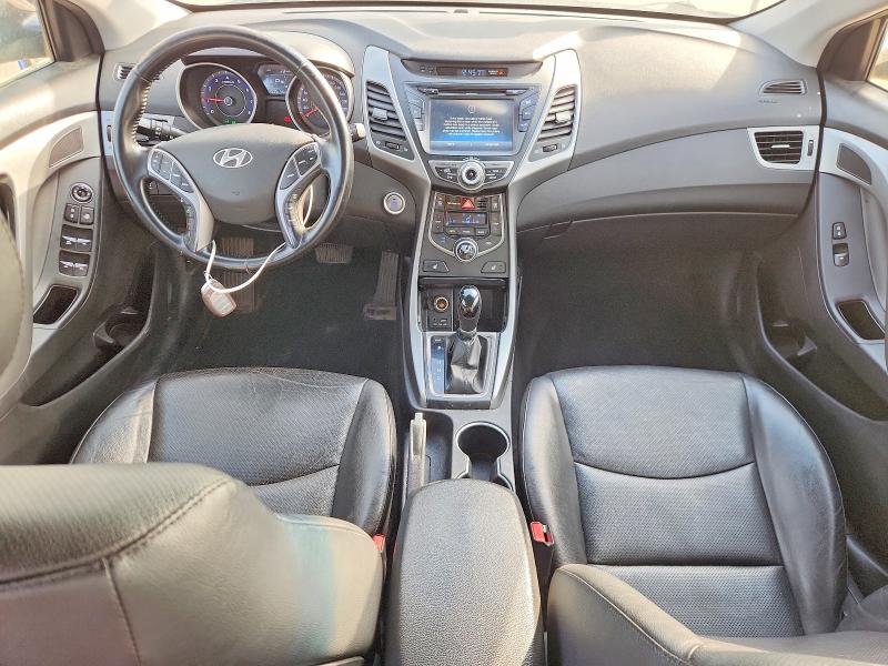 2014 Hyundai Elantra VIN KMHDH4AH3EU144188 COPART salvage auction — SIDE, Ab - Bos - Salvage, sold $1,350 on 2026-07-23 (photo 8)