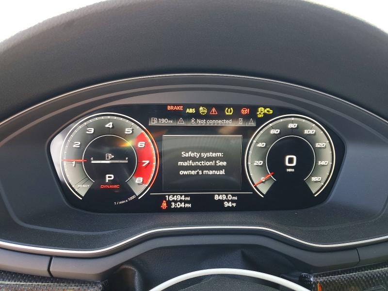 2024 Audi S5 VIN WAUB4CF58RA097941 COPART salvage auction — FRONT END, Ca - Salvage Certificate, sold $11,000 on 2026-08-17 (photo 9)