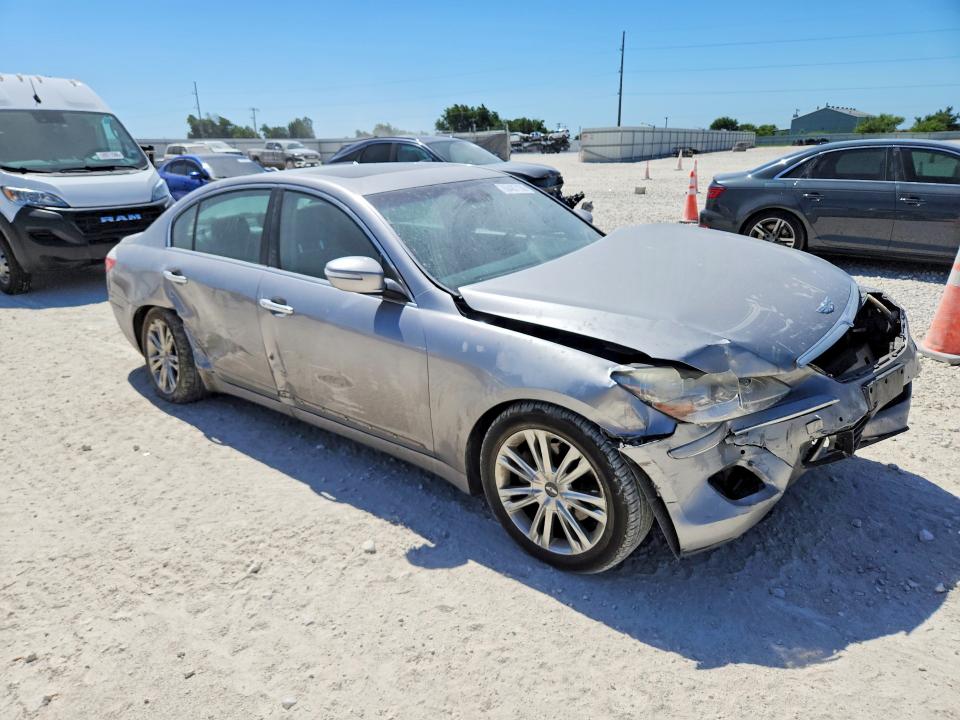 2010 Hyundai Genesis VIN KMHGC4DE7AU094094 COPART salvage auction — FRONT END, PA - CERTIFICATE OF SALVAGE, sold $70 on 2026-07-30 (photo 4)