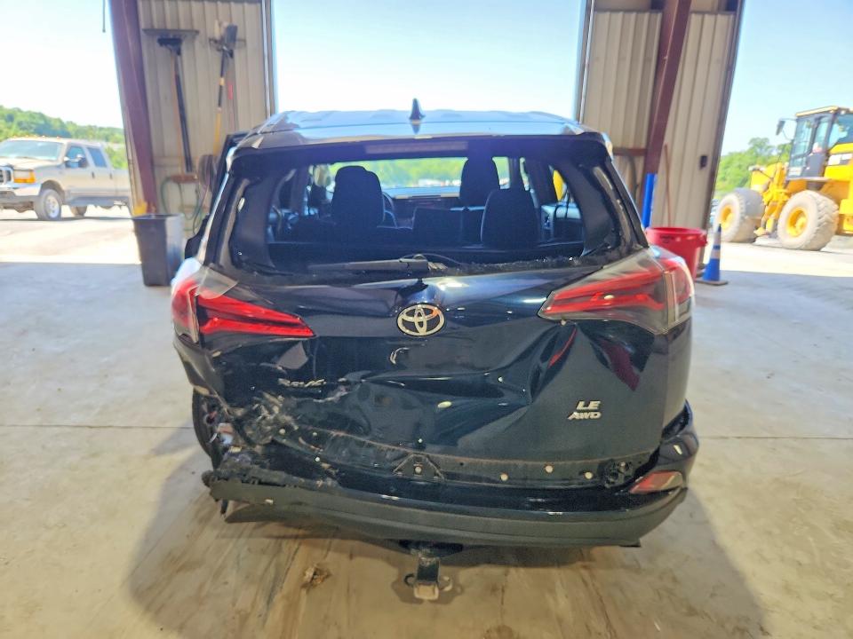 2018 Toyota Rav 4 VIN JTMBFREVXJD253028 COPART salvage auction — REAR END, Pa - Certificate Of Salvage, sold $4,700 on 2026-07-31 (photo 6)