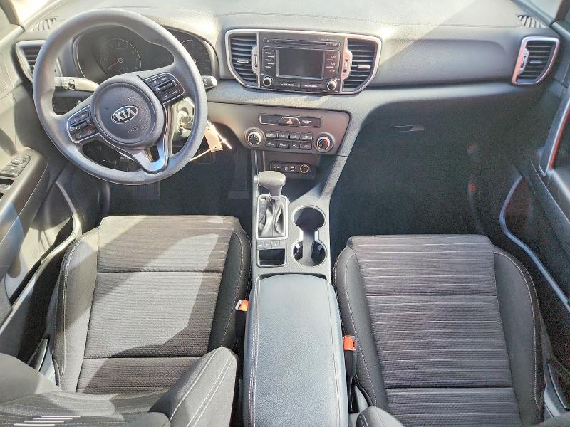 2018 Kia Sportage VIN KNDPMCAC2J7361574 COPART salvage auction — FRONT END, FL - CERT OF TITLE SLVG REBUILDABLE, sold $2,650 on 2026-07-22 (photo 8)