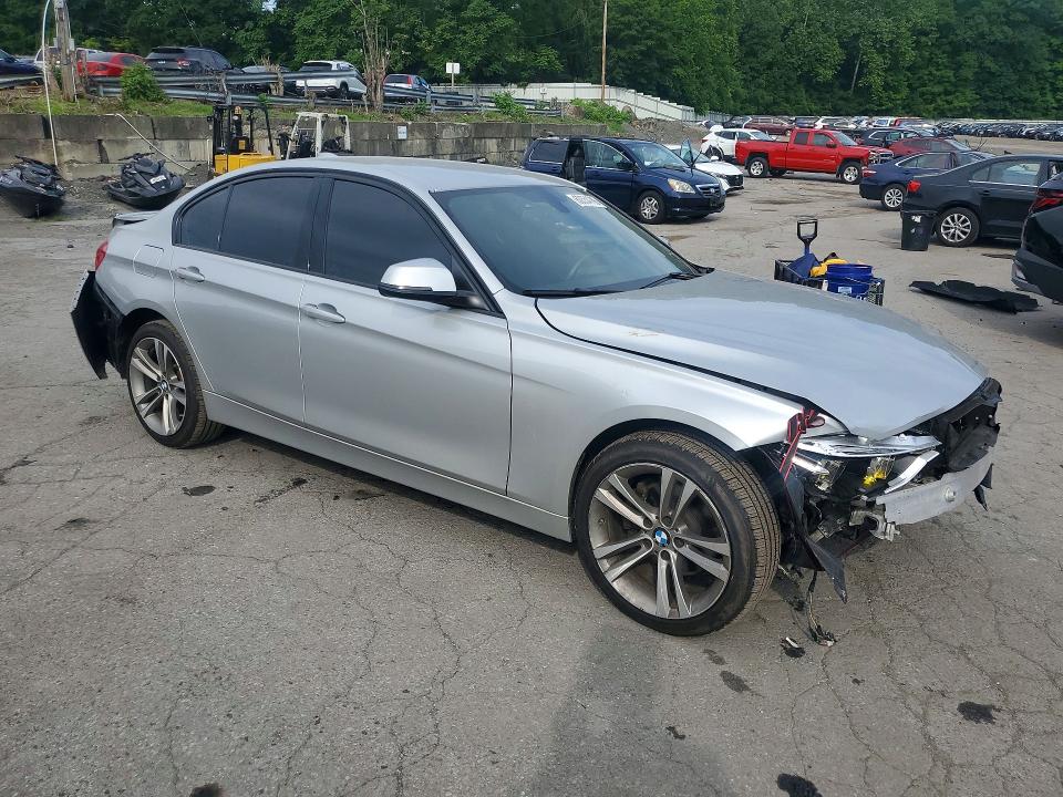 2016 BMW 3er VIN WBA8E9G54GNT88452 COPART salvage auction — FRONT END, Ny - Mv-907A Salvage Certificate, sold $525 on 2026-07-16 (photo 4)