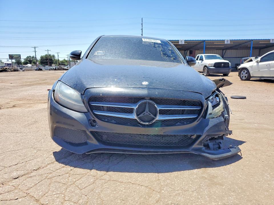 2017 Mercedes-benz C-klasse VIN 55SWF4KB3HU215995 COPART salvage auction — FRONT END, Co - Dis/Dlr/Exp Only Clean Title (P), sold $2,400 on 2026-08-26 (photo 5)