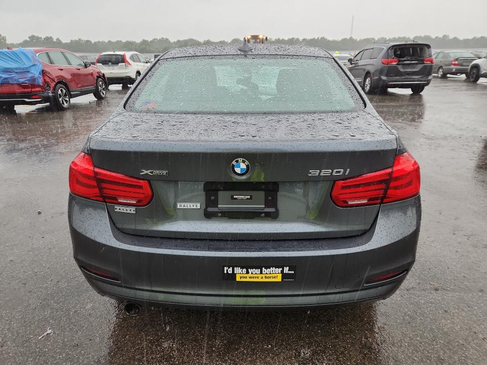 2018 BMW 3er VIN WBA8A3C51JA488473 COPART salvage auction — ROOF, Ny - Mv-907A Salvage Certificate, sold $3,400 on 2026-07-13 (photo 6)