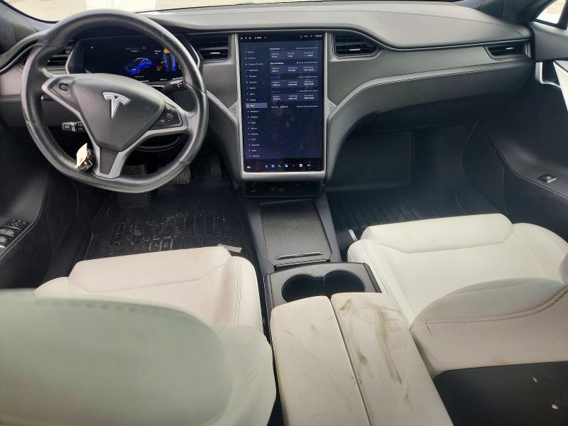 2018 Tesla Model s VIN 5YJSA1E25JF268342 COPART salvage auction — REAR END, KS - DEALER ONLY CLEAN TITLE, sold $4,750 on 2026-07-28 (photo 8)
