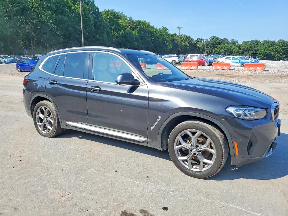 2022 BMW X3 VIN WBX57DP06NN172917 COPART salvage auction — FRONT END, In - Certificate Of Title (P), sold $1,200 on 2026-07-23 (photo 4)