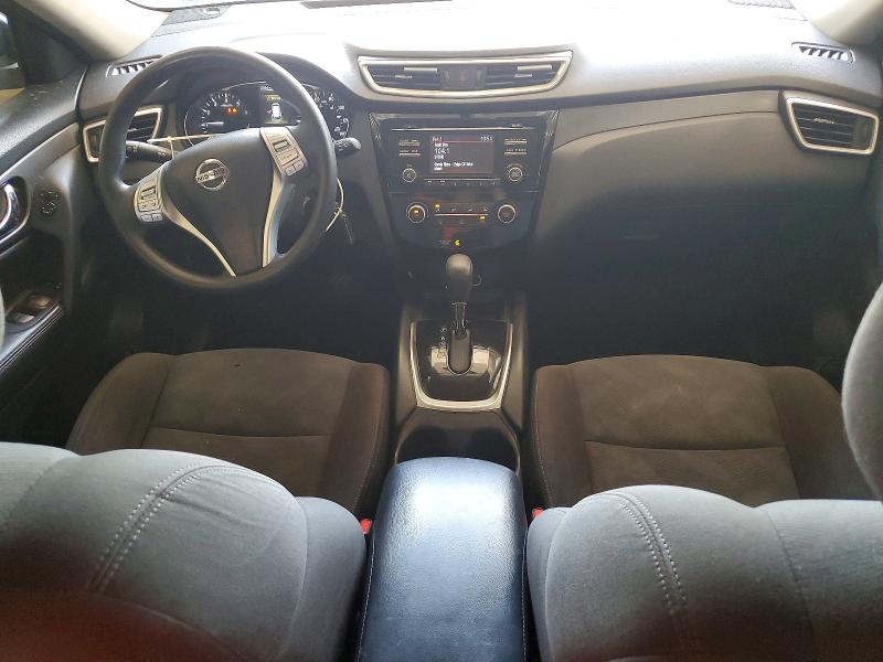 2016 Nissan Rogue VIN KNMAT2MT4GP602414 COPART salvage auction — MINOR DENT/SCRATCHES, Salvage Title, sold $3,050 on 2026-07-21 (photo 8)