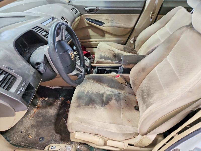 2007 Honda Civic hybrid VIN JHMFA36217S014388 COPART salvage auction — FRONT END, Va - Certificate Of Title, sold $350 on 2026-07-31 (photo 7)