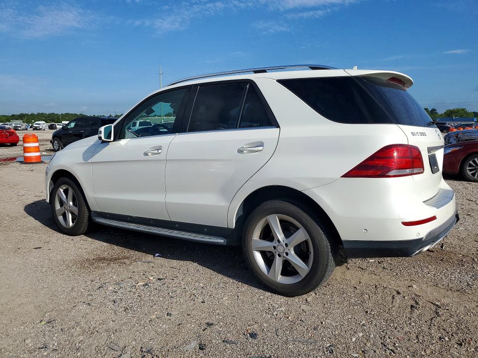 2016 Mercedes-benz Gle VIN 4JGDA5JB2GA650525 COPART salvage auction — REAR END, TX - SALVAGE VEHICLE TITLE (P), sold $10,000 on 2026-07-09 (photo 2)