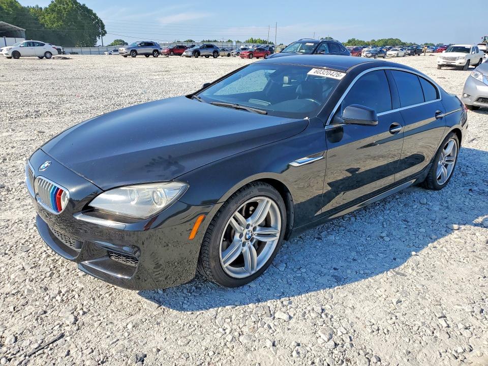 2013 BMW 6er VIN WBA6B2C50DDG66572 COPART salvage auction — SIDE, Ga - Cert Of Ttl-Slvg Manufctr Bybk, sold $3,350 on 2026-08-05 (photo 1)