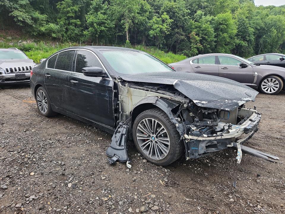 2018 BMW 5er VIN WBAJA7C51JWA72440 COPART salvage auction — FRONT END, NY - MV-907A SALVAGE CERTIFICATE, sold $1,900 on 2026-07-28 (photo 4)