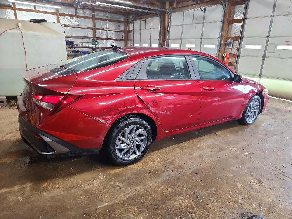 2024 Hyundai Elantra VIN KMHLM4DG9RU822488 COPART salvage auction — FRONT END, Wa - Vehicle Cert Of Ownership-Titl (P), sold $1,850 on 2026-07-22 (photo 3)