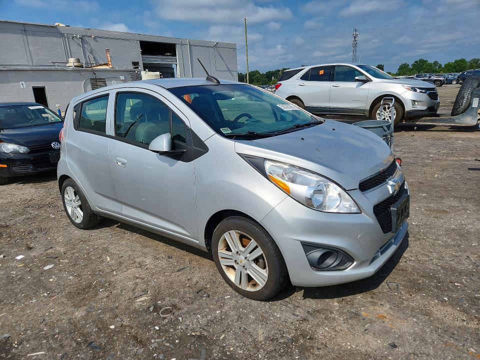 2015 Chevrolet Spark VIN KL8CB6S95FC741363 COPART salvage auction — FRONT END, Va - Certificate Of Title, sold $850 on 2026-07-22 (photo 4)