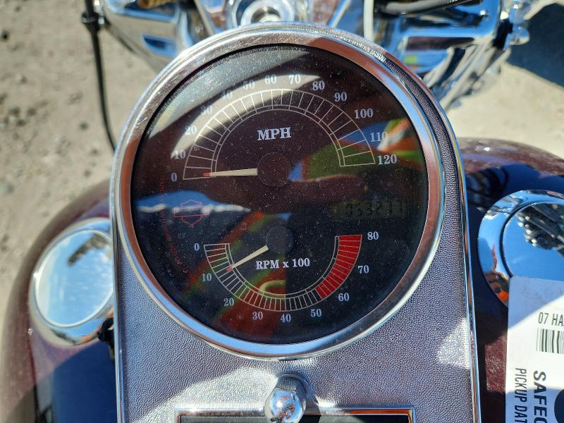 2007 Harley-davidson Flhr VIN 1HD1FB4107Y663113 COPART salvage auction — SIDE, Co - Public - Salvage Title, sold $1,500 on 2026-07-28 (photo 7)