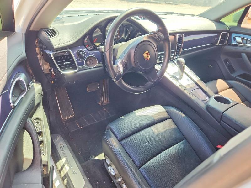 2014 Porsche Panamera VIN WP0AA2A73EL008026 COPART salvage auction — FRONT END, Tx - Certificate Of Title (P), sold $4,300 on 2026-08-05 (photo 8)