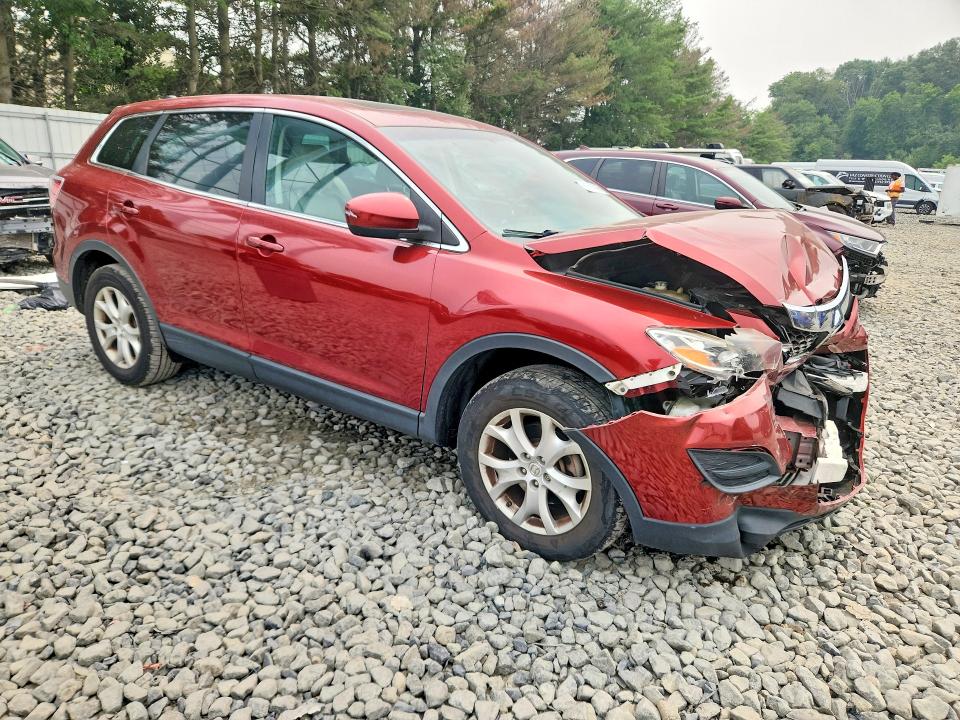 2011 Mazda Cx-9 VIN JM3TB3CV8B0318247 COPART salvage auction — FRONT END, NJ - CERT OF TITLE-SALVAGE (P), sold $225 on 2026-07-29 (photo 4)