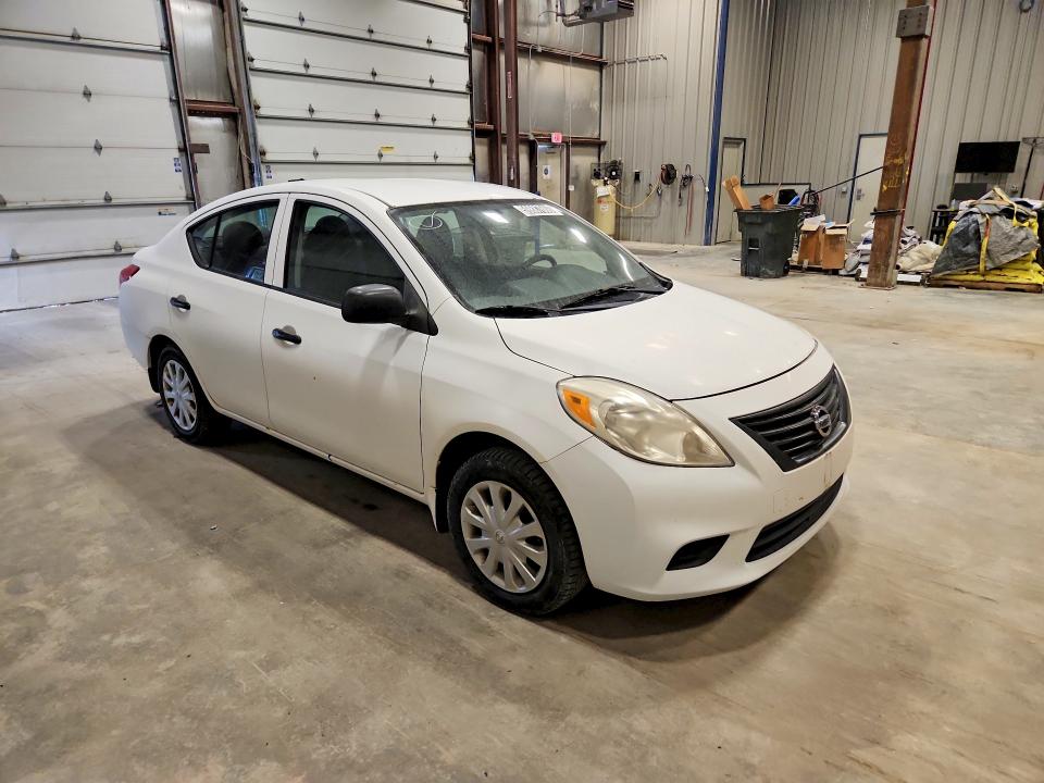 2012 Nissan Versa VIN 3N1CN7AP7CL900682 COPART salvage auction — REAR END, Mi - Certificate Of Title, sold $650 on 2026-08-01 (photo 4)