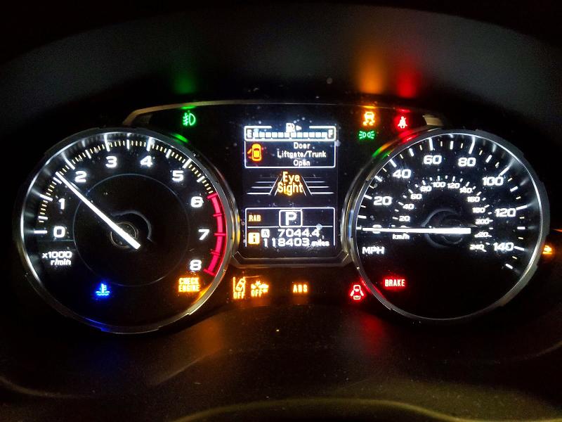 2018 Subaru Forester VIN JF2SJAWC6JH427832 COPART salvage auction — FRONT END, PA - CERTIFICATE OF SALVAGE, sold $850 on 2026-07-28 (photo 9)