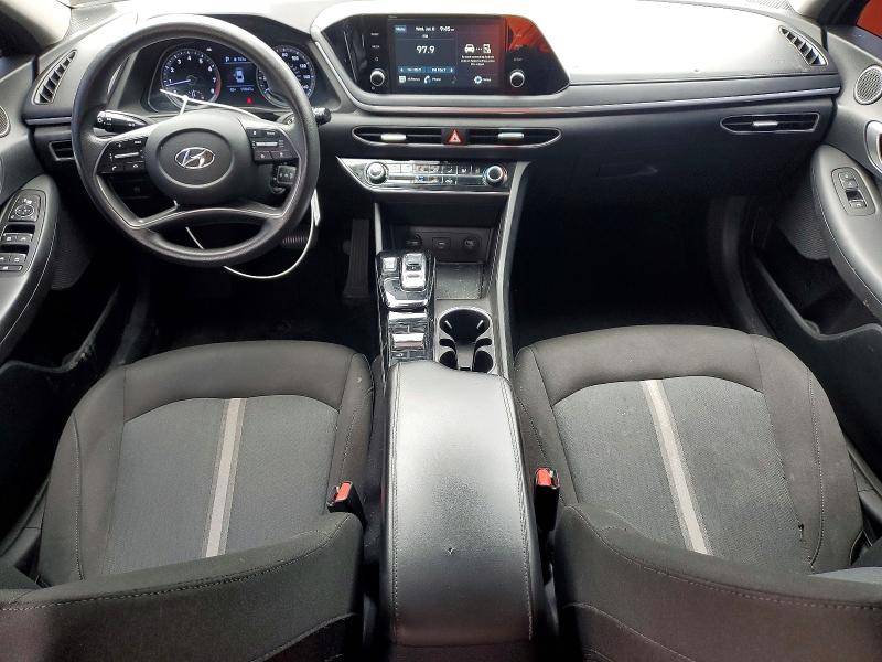 2021 Hyundai Sonata VIN 5NPEG4JA3MH113417 COPART salvage auction — FRONT END, Salvage Title, sold $2,500 on 2026-07-24 (photo 8)