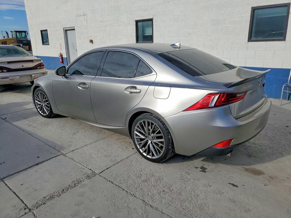 2014 Lexus Is 250 VIN JTHBF1D27E5011160 COPART salvage auction — INTERIOR BURN, Ut - Salvage Certificate, sold $2,950 on 2026-08-31 (photo 2)
