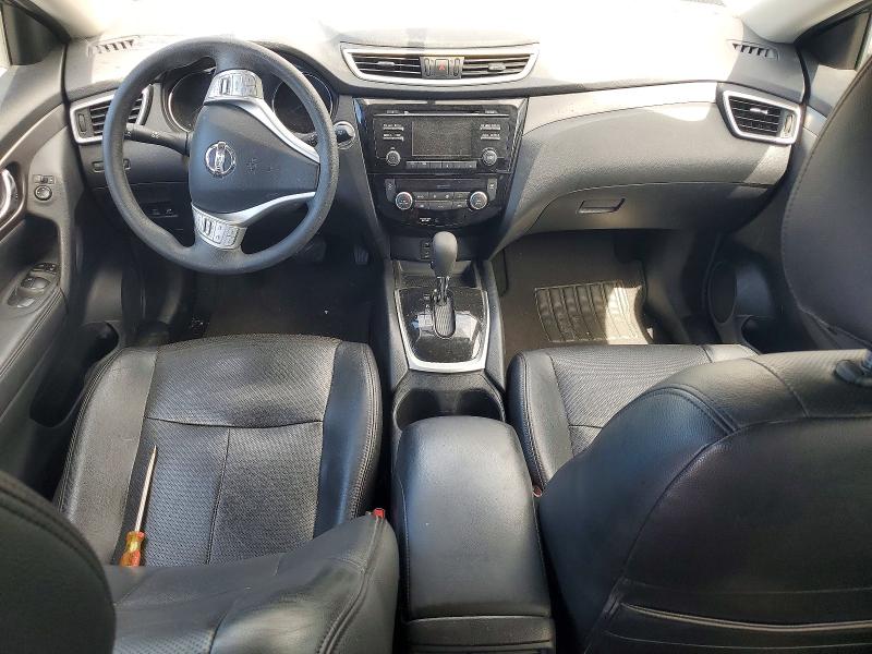 2016 Nissan Rogue VIN KNMAT2MV6GP648568 COPART salvage auction — FRONT END, Ca - Dis/Dlr/Exp Only Lien Papers, sold $125 on 2026-07-13 (photo 8)
