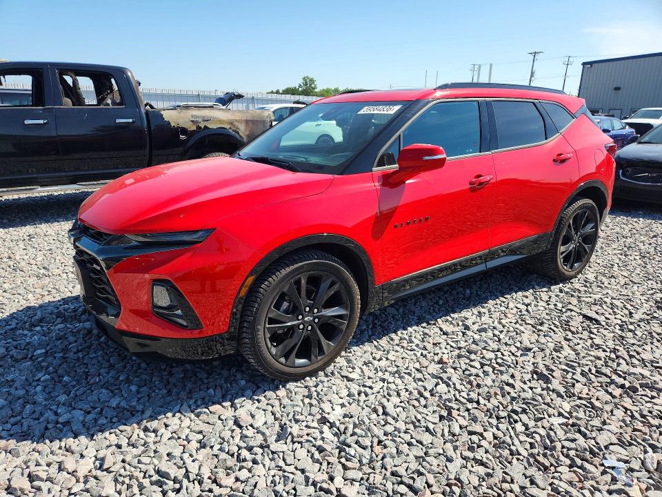 2019 Chevrolet Blazer VIN 3GNKBJRS6KS688764 — COPART salvage auction photo