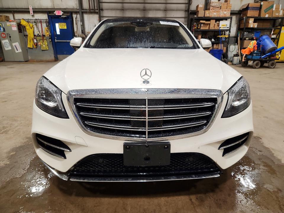 2020 Mercedes-benz S class VIN WDDUG8GB6LA519058 COPART salvage auction — MINOR DENT/SCRATCHES, ON - PERMIT NO BRAND - UNFIT (P), sold $34,250 on 2026-08-12 (photo 5)