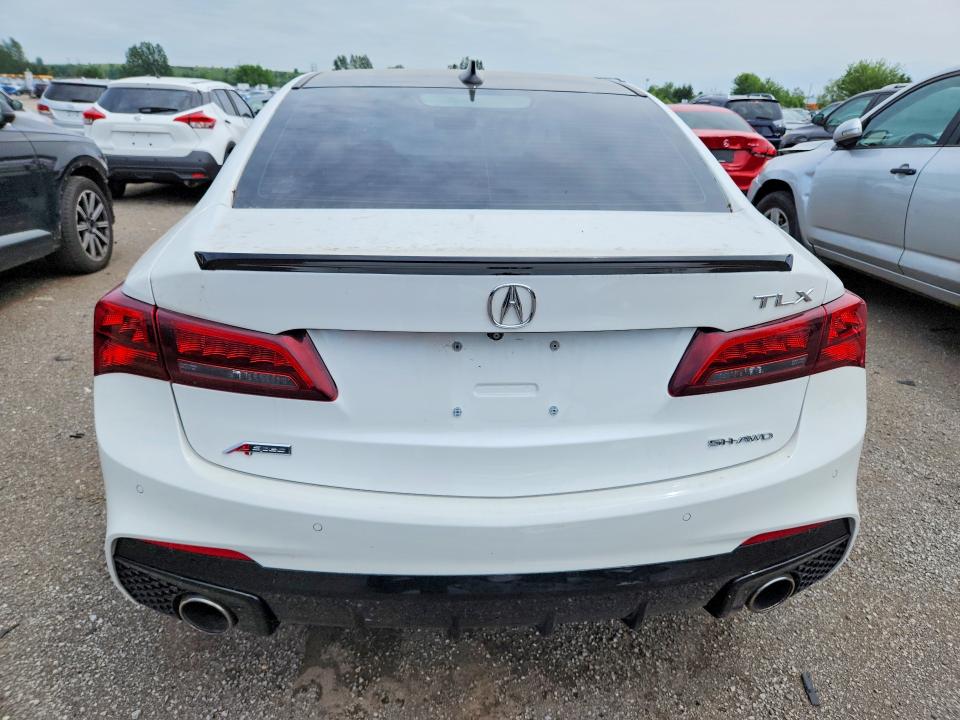 2020 Acura Tlx VIN 19UUB3F87LA801499 COPART salvage auction — FRONT END, ON - PERMIT SALVAGE, sold $2,100 on 2026-07-23 (photo 6)