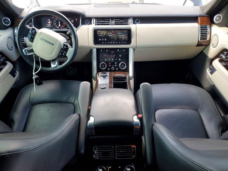 2020 Land rover RANGE ROVER VIN SALGS2RU2LA591434 COPART salvage auction — REAR END, Tx - Certificate Of Title, sold $21,300 on 2026-09-22 (photo 8)