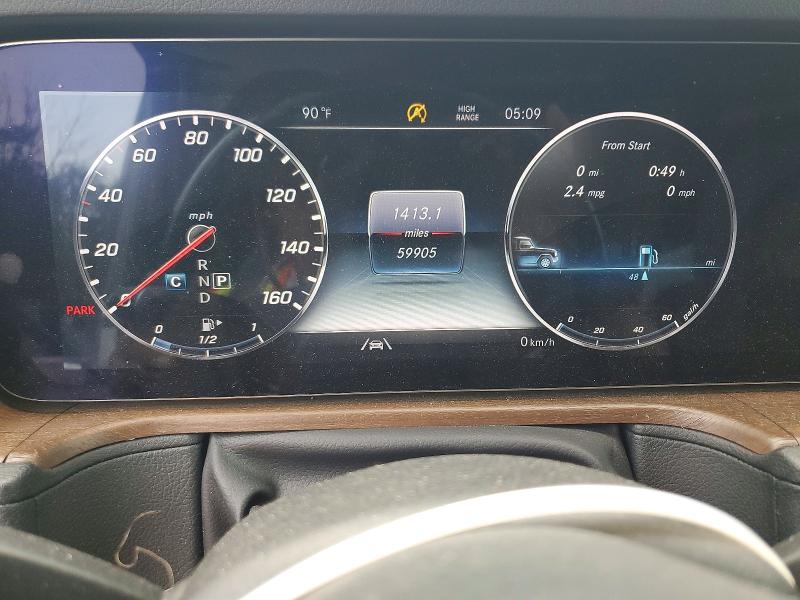 2021 Mercedes-benz G-klasse VIN W1NYC6BJ2MX383402 COPART salvage auction — MINOR DENT/SCRATCHES, Ny - Cert Of Title-Salvage, sold $38,750 on 2026-07-30 (photo 9)