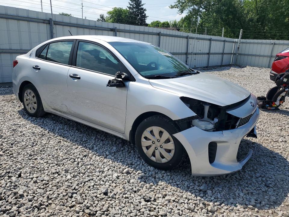 2018 Kia Rio VIN 3KPA24AB2JE046962 COPART salvage auction — FRONT END, Oh - Dealer Only Salvage Title (P), sold $1,750 on 2026-07-10 (photo 4)