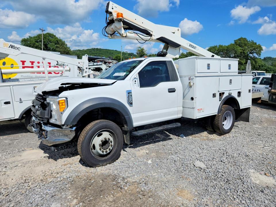 2017 Ford F450 VIN 1FDUF4GY0HED46854 COPART salvage auction — FRONT END, Tn - Certificate Of Title, sold $6,300 on 2026-08-03 (photo 1)