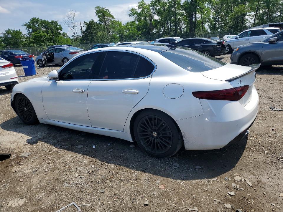2017 Alfa romeo Giulia VIN ZARFAEENXH7561937 COPART salvage auction — FRONT END, Pa - Certificate Of Salvage, sold $7,900 on 2026-07-14 (photo 2)