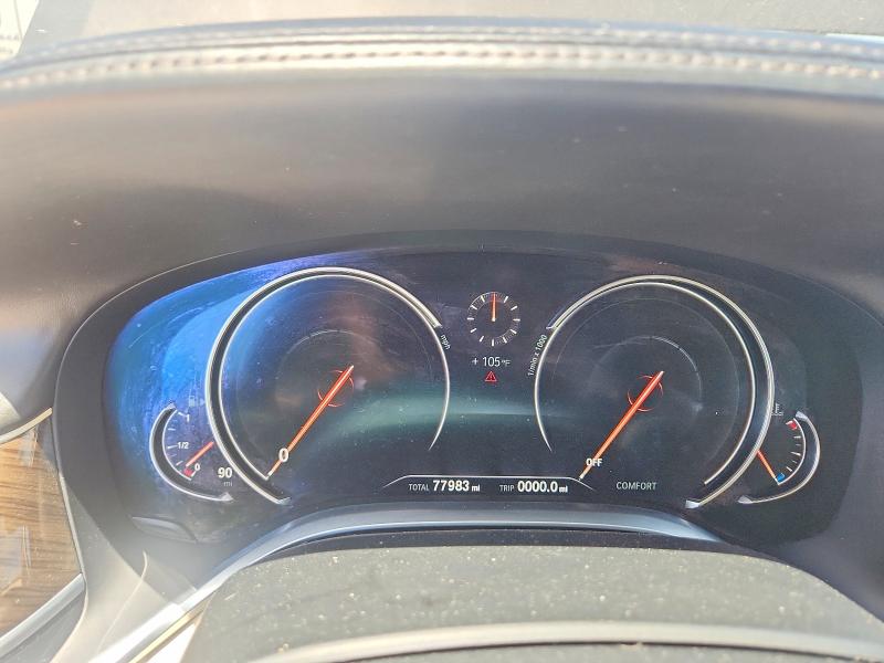 2019 BMW 7er VIN WBA7E2C58KB454438 COPART salvage auction — MINOR DENT/SCRATCHES, Tx - Certificate Of Title, sold $11,100 on 2026-08-19 (photo 9)