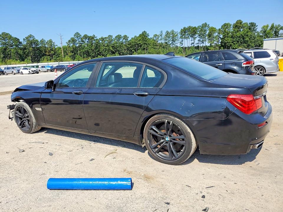 2012 BMW 7er VIN WBAKC8C51CC437396 COPART salvage auction — FRONT END, Sc - Certificate Of Title, sold $1,200 on 2026-07-27 (photo 2)
