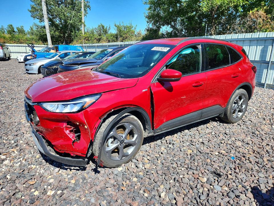 2025 Ford Escape VIN 1FMCU9NA4SUB31401 COPART salvage auction — FRONT END, KS - CERTIFICATE OF TITLE, sold $8,400 on 2026-07-27 (photo 1)