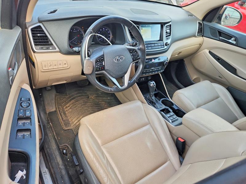 2017 Hyundai Tucson VIN KM8J3CA23HU297102 COPART salvage auction — MECHANICAL, Ct - Certificate Of Title, sold $1,350 on 2026-07-14 (photo 8)
