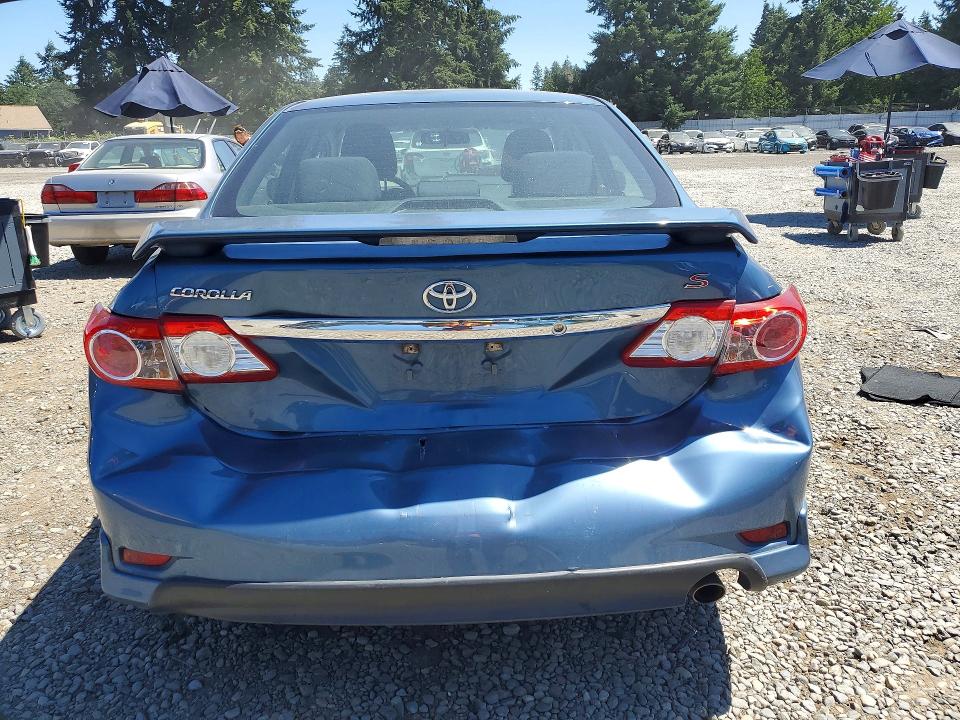 2013 Toyota Corolla VIN 5YFBU4EE3DP140676 COPART salvage auction — REAR END, Wa - Bill Of Sale, sold $250 on 2026-07-24 (photo 6)