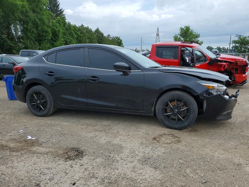 2018 Mazda 3 VIN JM1BN1V77J1164671 COPART salvage auction — FRONT END, On - Permit Salvage, sold $1,400 on 2026-07-21 (photo 4)
