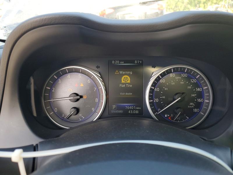 2017 Infiniti Q50 VIN JN1EV7AR7HM840507 COPART salvage auction — NORMAL WEAR, Oh - Cert Of Title-Rebuilt Salvage (P), sold $1,600 on 2026-07-09 (photo 9)